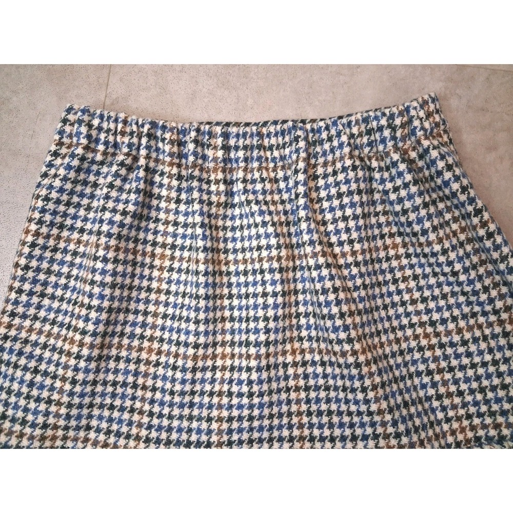 J Crew Short Wool Plaid Skirt Womens Size 2 Fall Winter Girly - Picture 4 of 12